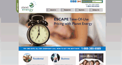 Desktop Screenshot of planetenergy.ca